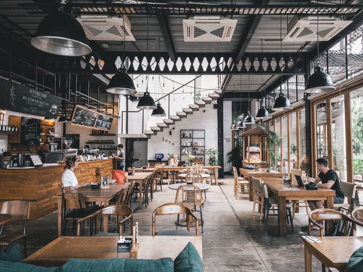Artisanal cafe and fresh local food table in Kawardha
